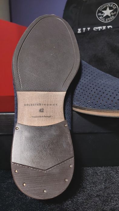 Vand pantofi piele întoarsă Zara.