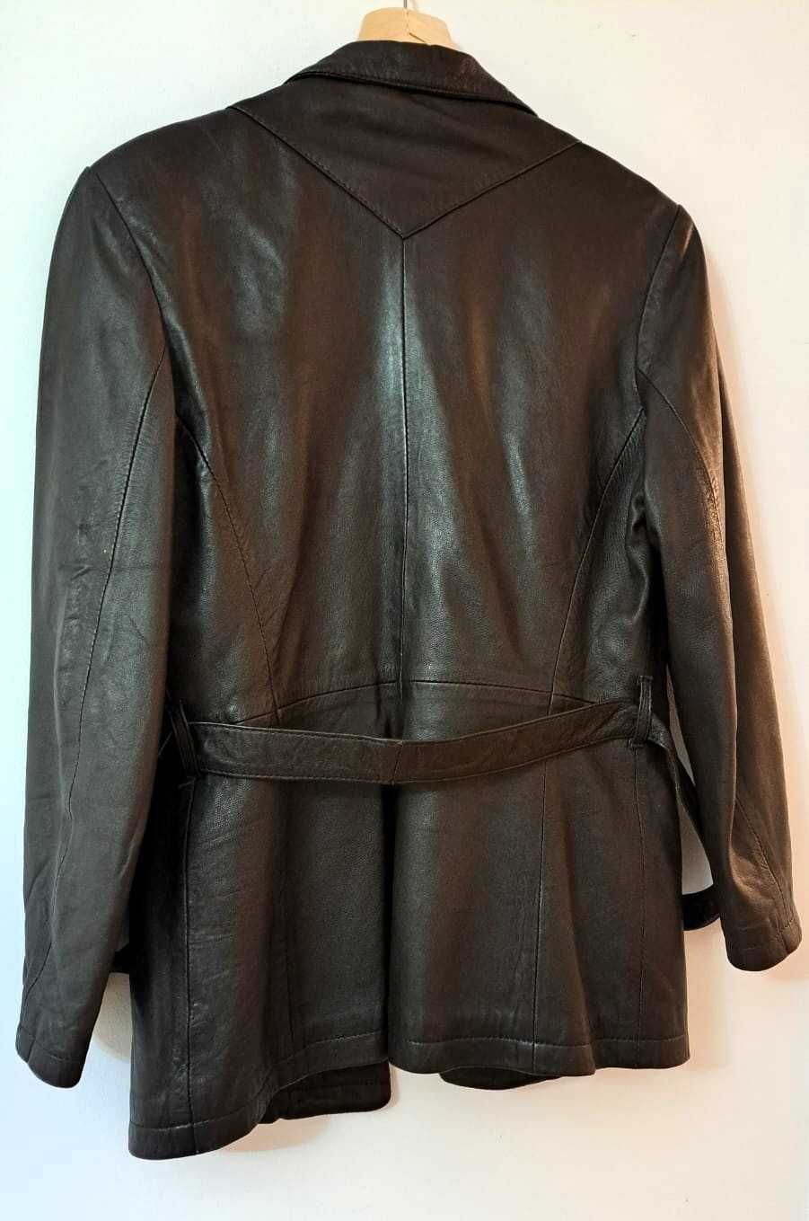 Jacheta Piele NATURALA - Kaftan - Marime M - Dama - NEPURTATA