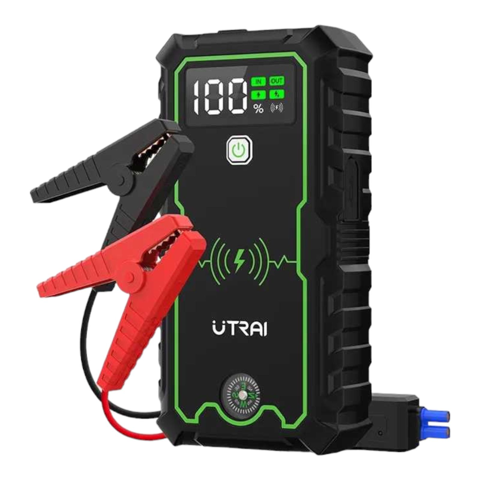 Starter auto NOU cu factura utrai 2500A incarcare wireless power bank