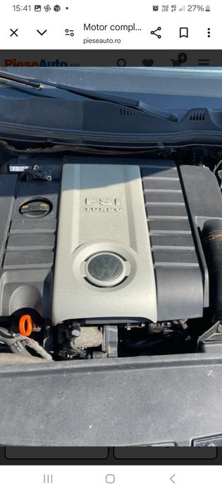 Vând motor vw Passat B6 2.0 tfsi 200 cp motorul se da cu proba