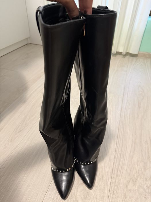 Дамски ботуши ня ток