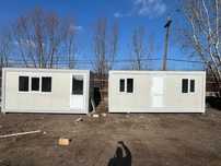 Container birou vestiar sanitar modular paza monobloc imbinate