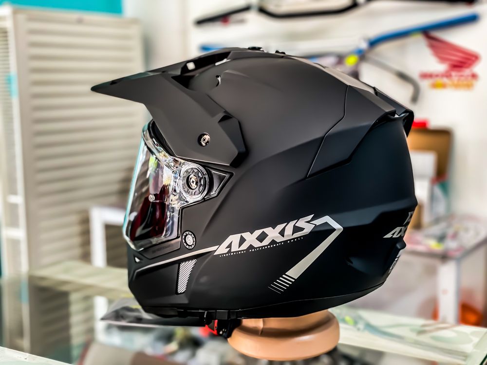 Casca Moto Touring Adventure Axxis Wolf