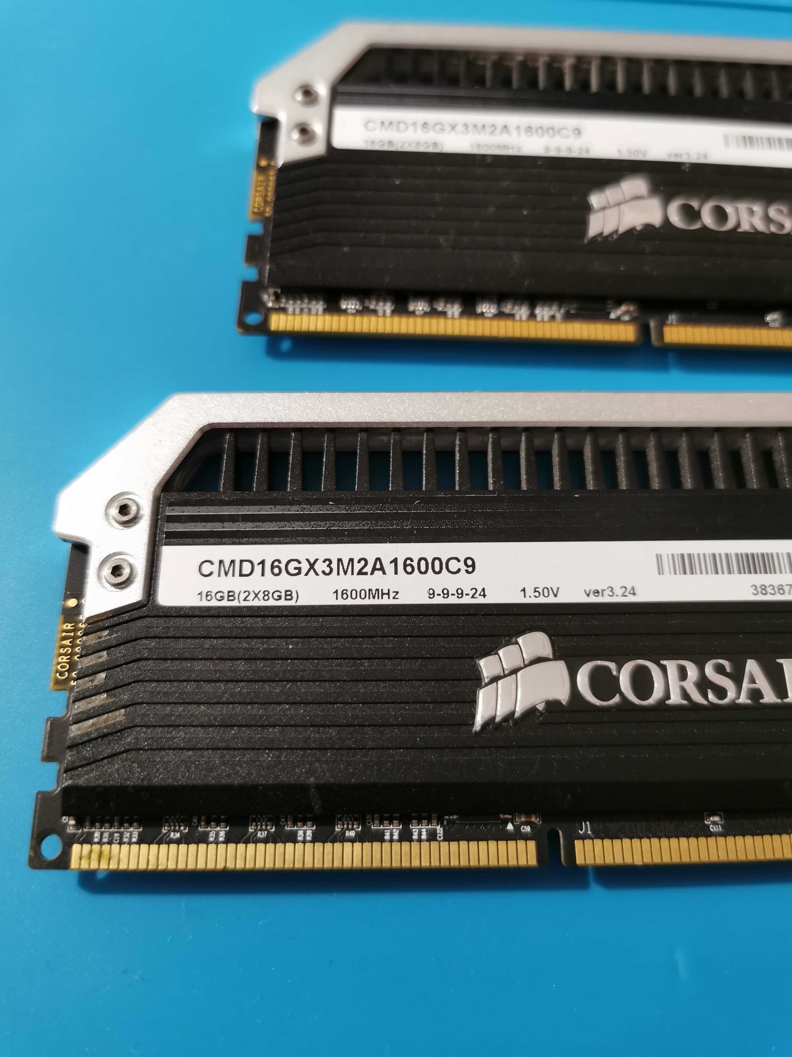 16GB DDR3 Corsair Dominator Platinum CMD16GX3M2A1600C9