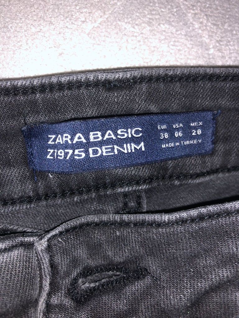 Blugi skinny cu talie înaltă ZARA 38