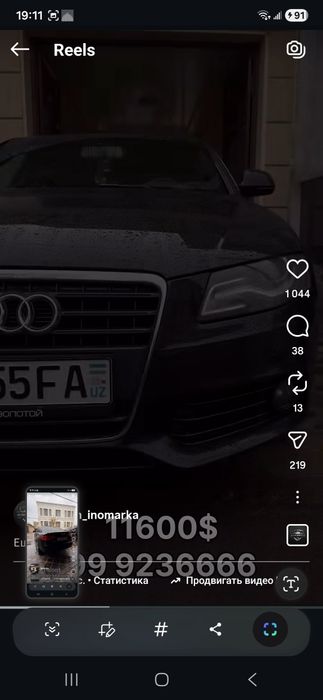 Audi a4 sotiladi