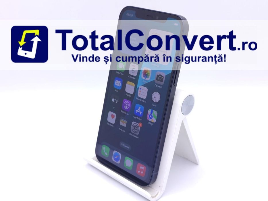 Apple iPhone 12 256GB Black 4GB Single SIM, Garantie 24 luni | #D88286