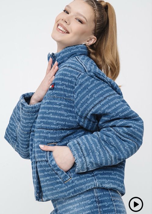 Зимно ватирано яке Tommy Jeans