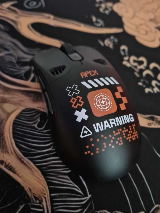 Mouse QwertyKey QKM1 Wireless Bluetooth Charging Dock Negru+cover