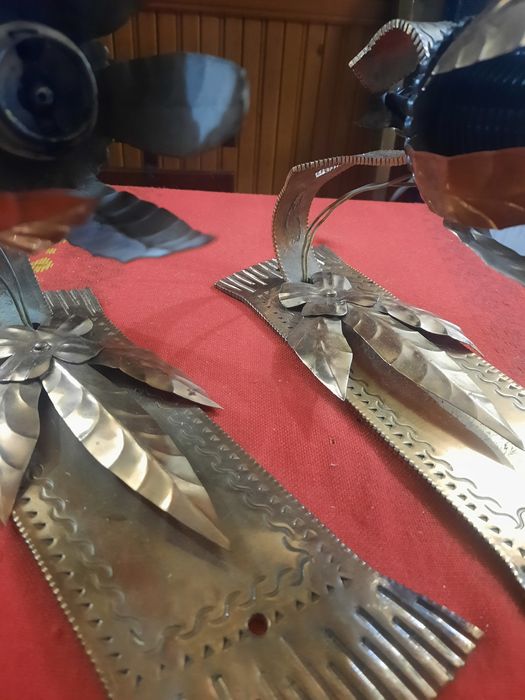 Ръчно кован меден аплик,аплици