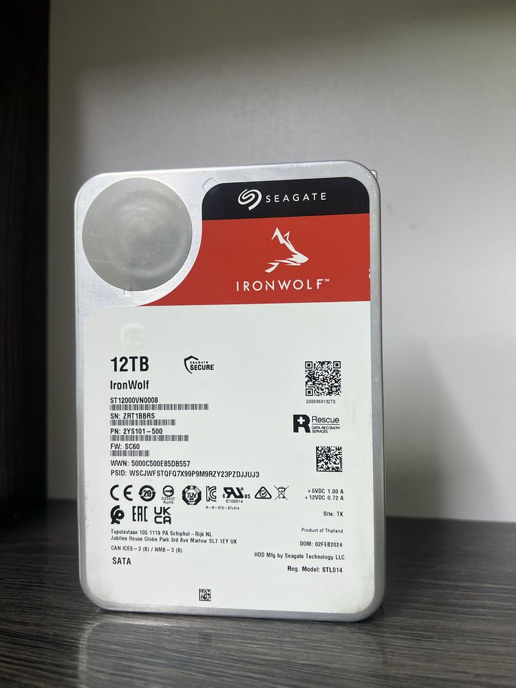 Жёсткий диск 12 ТБ