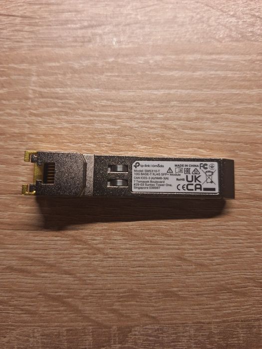 SFP+ модул TP-Link TL-SM5310-T, 1x 10G RJ45 SFP+, неизползван