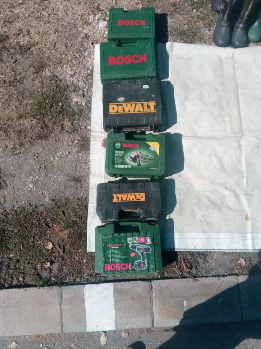 Оригинални куфари за Бош / Bosch и ДеВалт / DeWalt