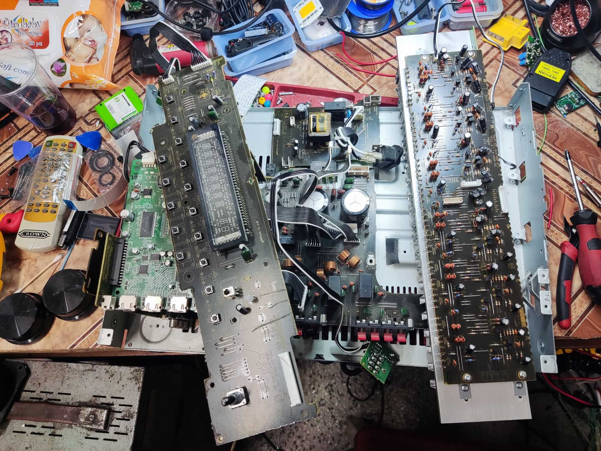 Pioneer vsx-321 на части