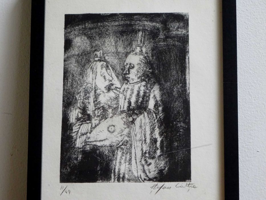 Gravura, Stefan Caltia ‘Personaje pe scena’