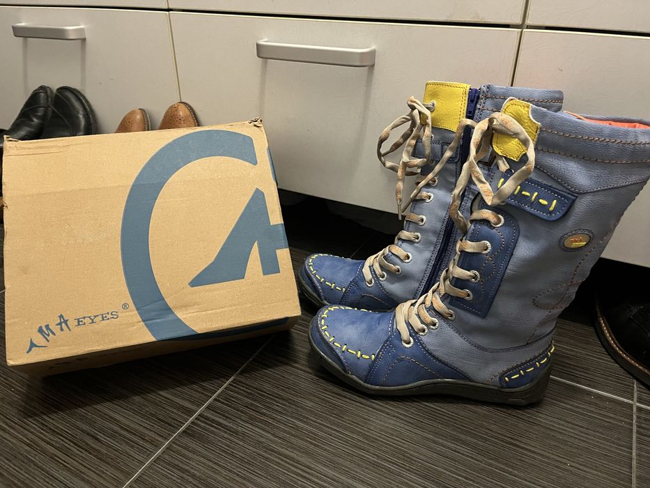 Ботуши от естествена кожа