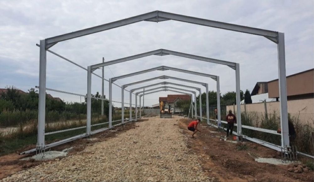 Vand hale structuri metalice