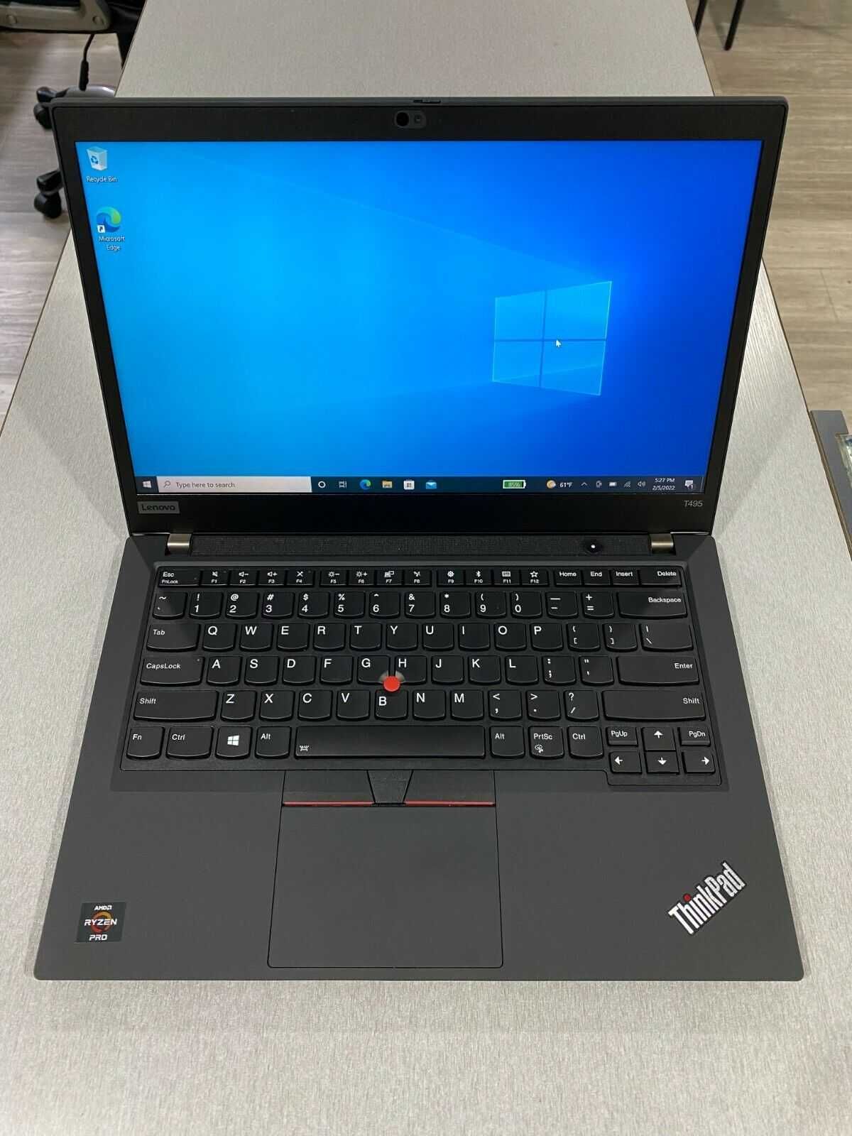 Лаптоп Lenovo Т495 Ryzen 5 3500U 16GB 512GB SSD 14.0 WINDOWS 10 / 11