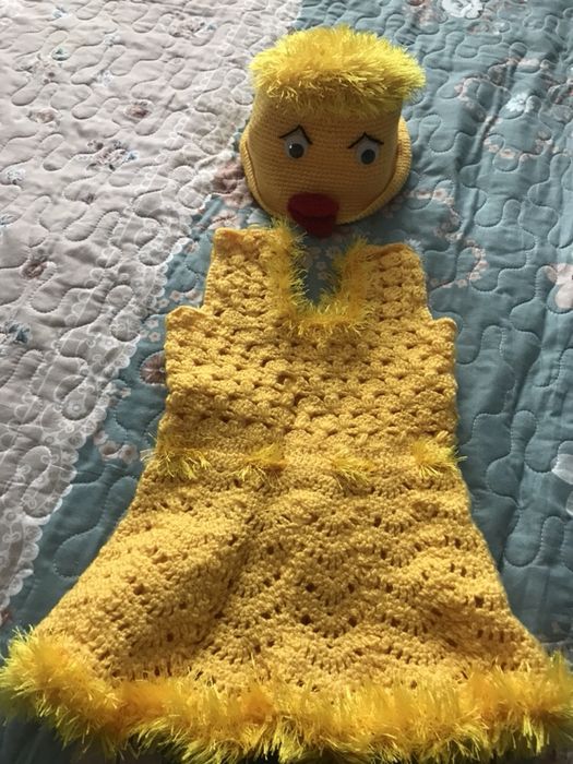 Продам костюм цыплёнка ручная работа,от 3-до 6 месяцев.