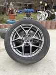 Jante BORBET 5x120 7j R16 ET40 cu Anvelope Iarna 205/55R16