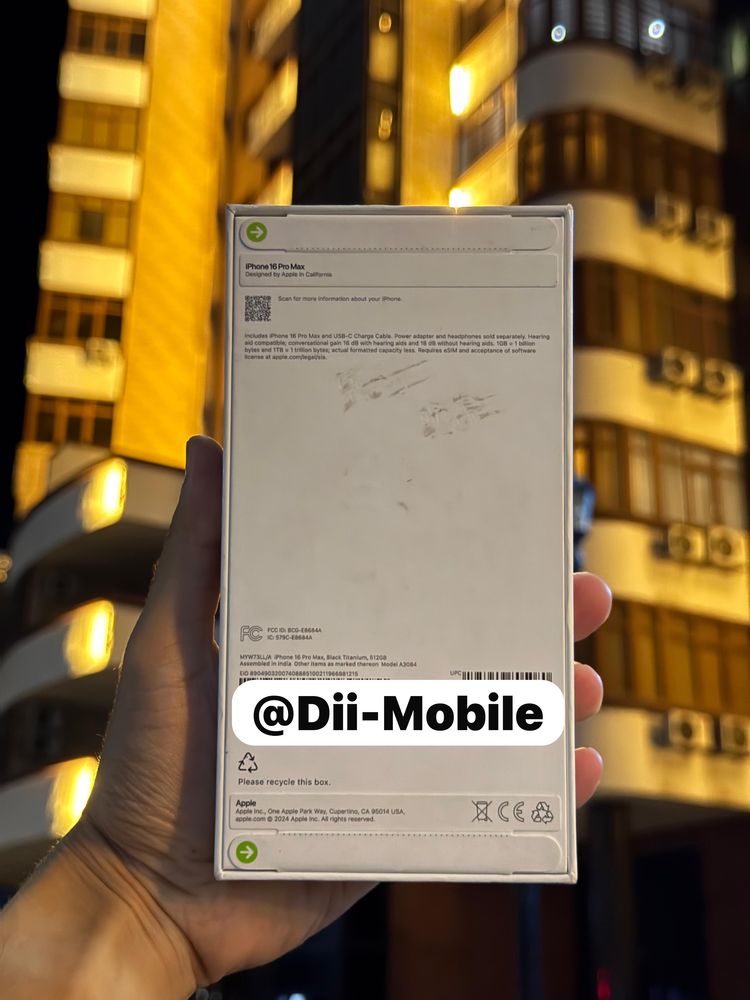 Айфон iPhone 16 Pro Max 512GB E-Sim (Новый)
