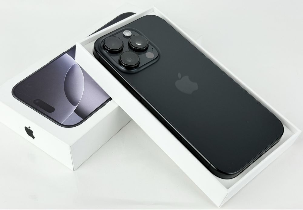 Apple iPhone 16 Pro 128GB Black Отличен! Гаранция!