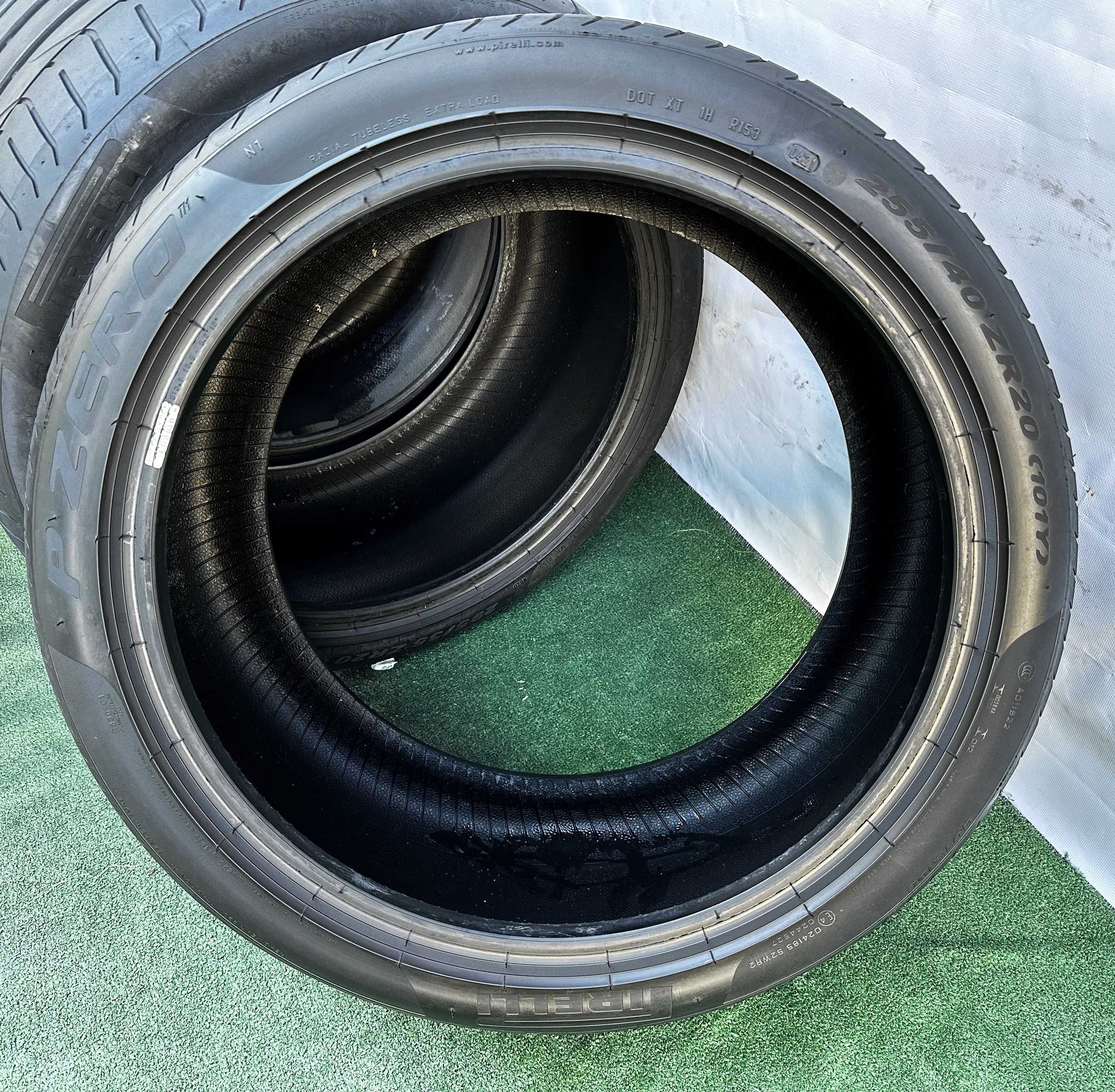 4бр пакет 255/40r20 и 295/35r20 PIRELLI P ZERO летни