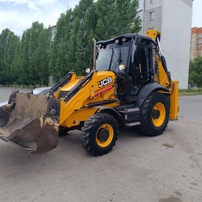 Услуги экскаватора-погрузчика JCB |ковш 60/40см. Гидромолот, ямобур|