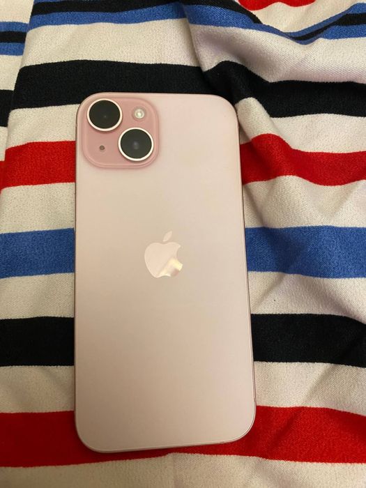 Айфон 15 розовый 128гб