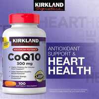 Коэнзим комплекс для сердца CoQ10 Kirkland 300 мг, 100 капс из Америки