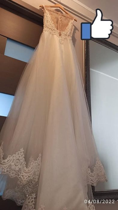 Rochie de mireasa curatata .unicata-pret negociabil
-