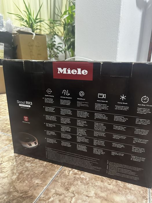 Robot de aspirare Miele Scout RX3 Home Vision, Sistem de navigare 3D