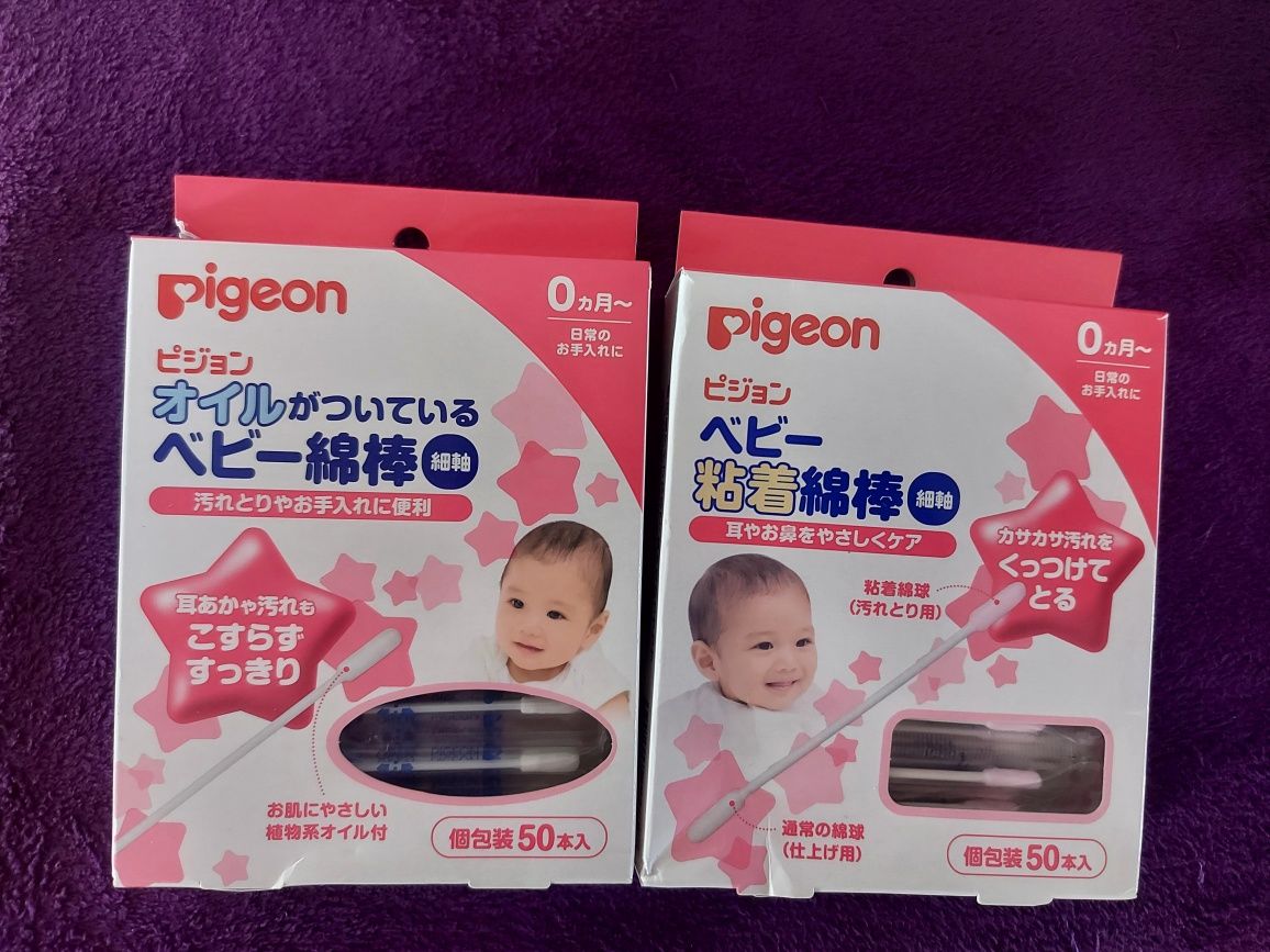 Продам ватные палочки для новорожденных PIGEON