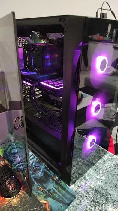 Геймърски компютър Ryzen 5 5600X / RTX 3060 Ti / 16GB RAM / 1TB NVMe