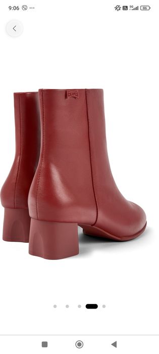 Дамски боти Camper с масивен ток