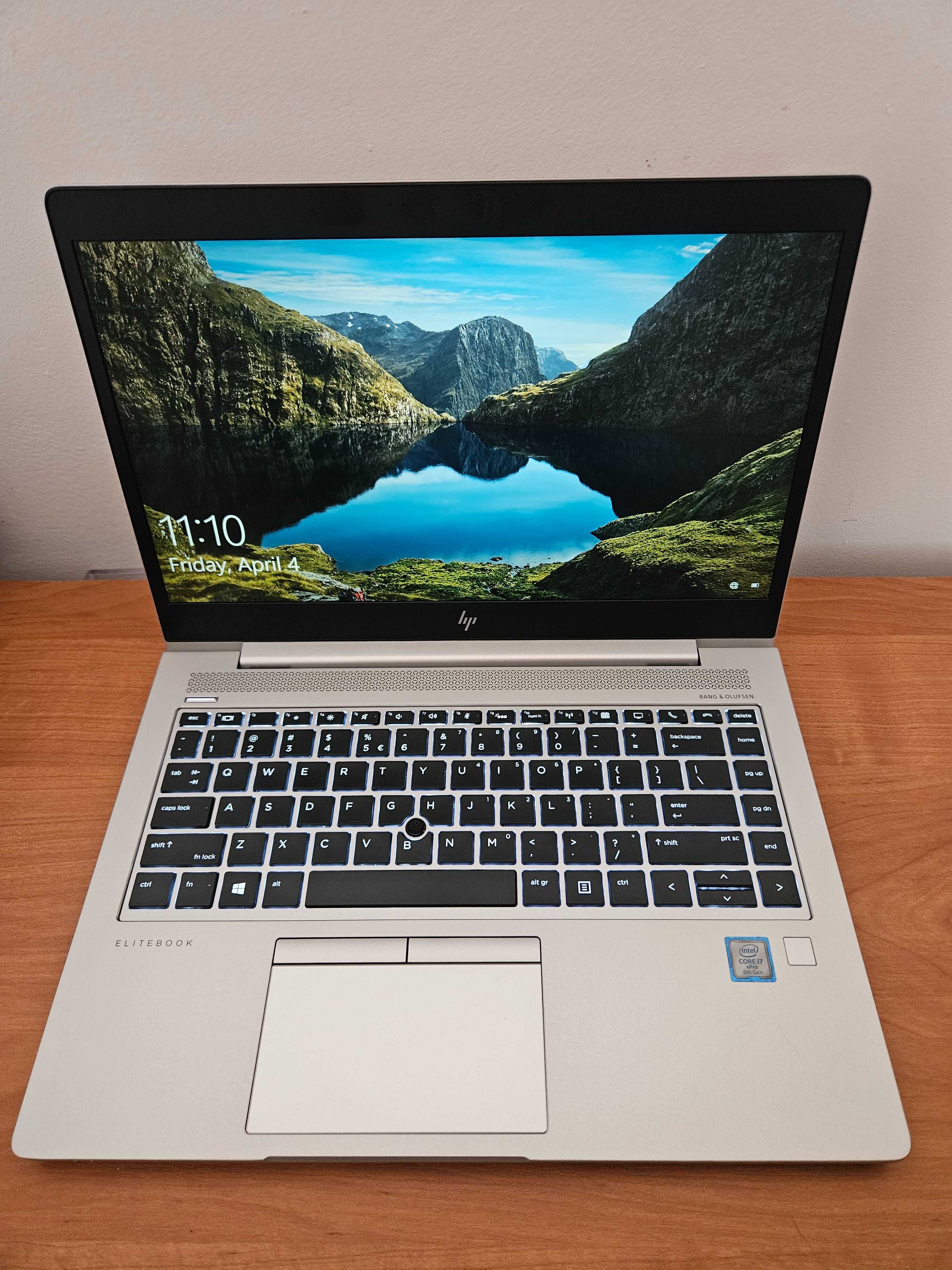 HP 840 G6 / i7-8665u, 32GB RAM, 512GB NVME SSD + док + батерия