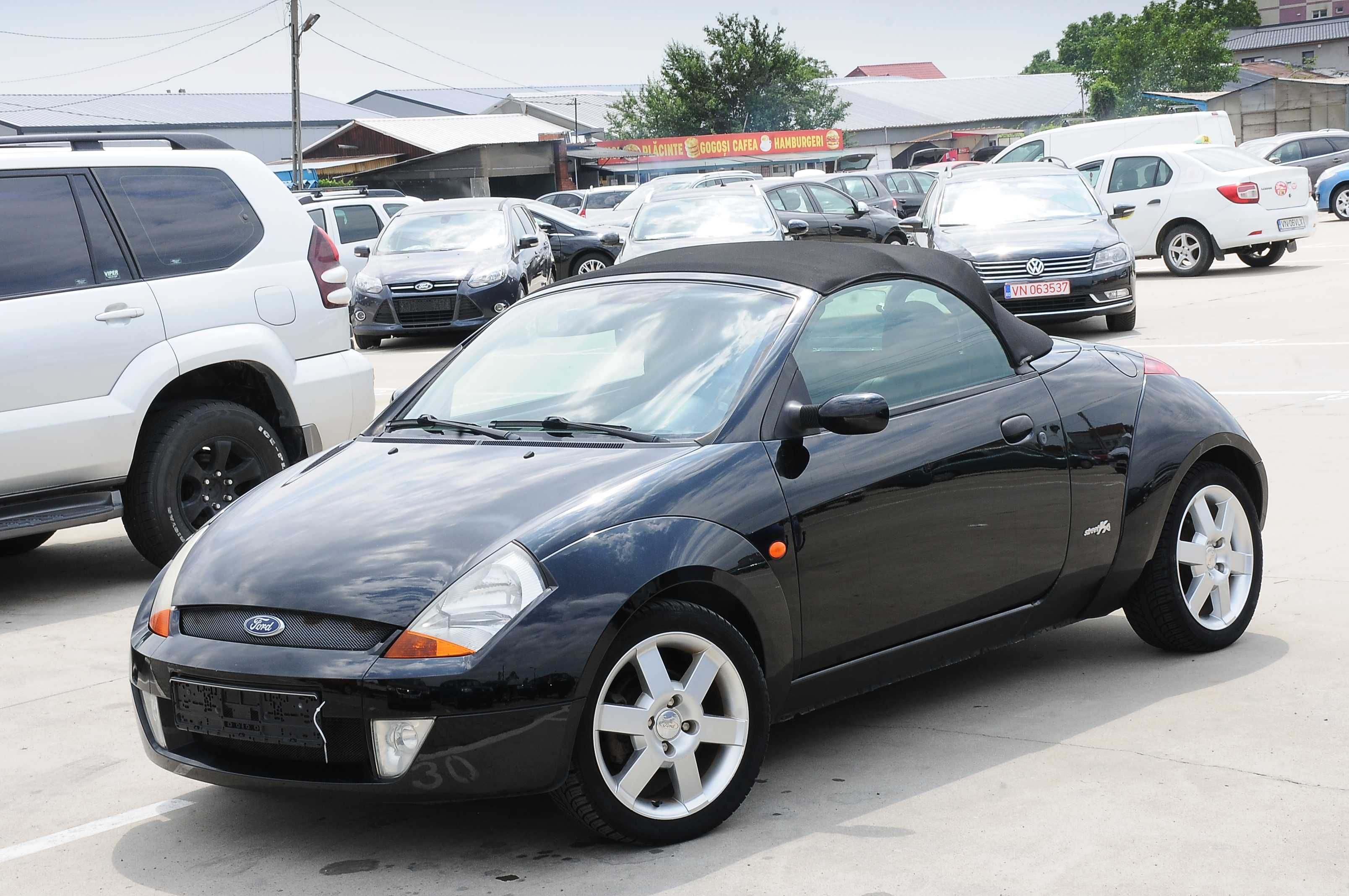 FORD Street KA Coupe Decapotabil 2004 1.6i 95 CP E4 92.000 km AC Piele