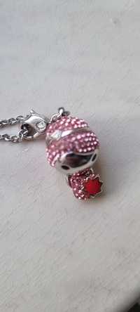 Colier swarovski cu charm