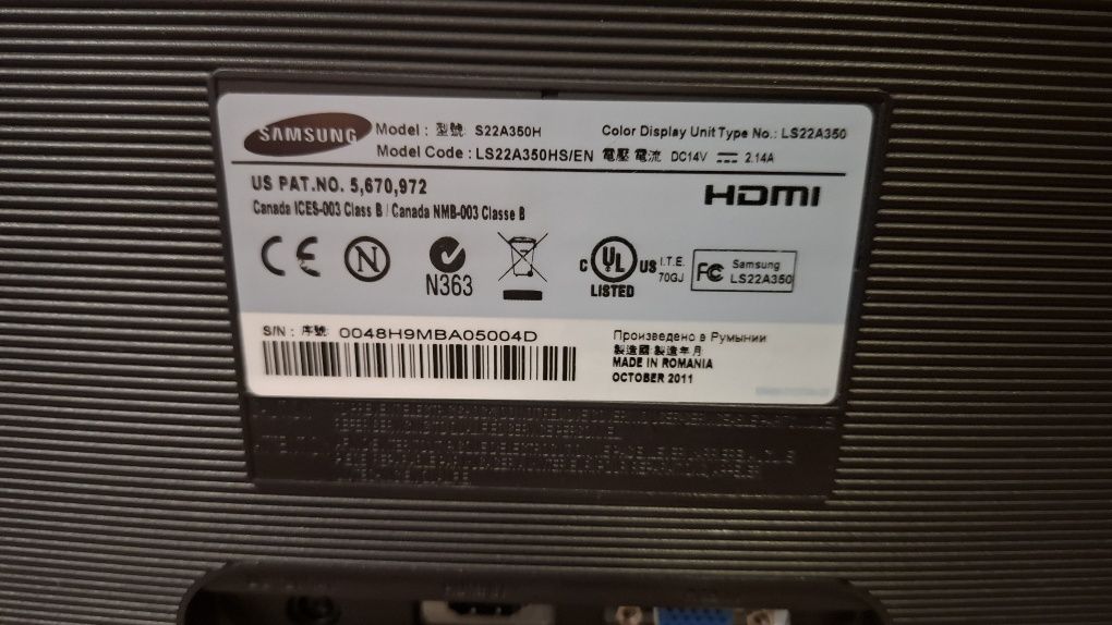 Монитор Samsung SA350
