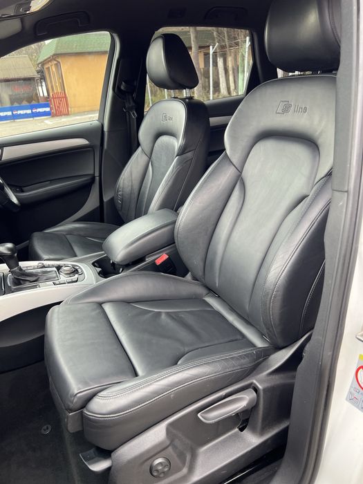 Interior piele S line Audi Q5 8R incalzire fața