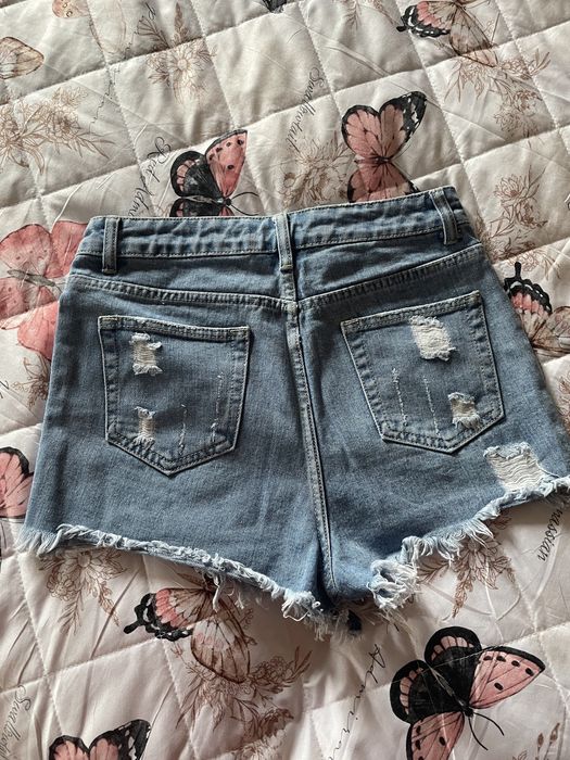 Pantaloni surti denim