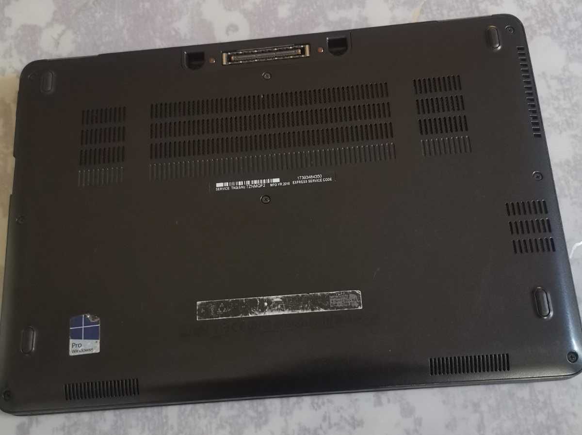 12.5" DELL Latitude E7270 Core i7-6600U 8/ 256GB Small Business Laptop