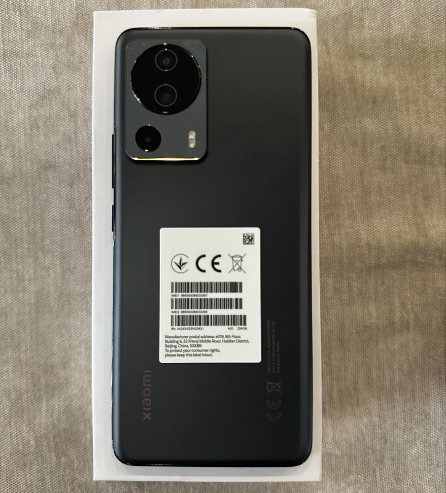 Xiaomi 13 Lite, 8 GB RAM, 256 GB ROM, Черен
