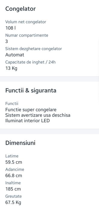 Vand combină frigorifică SAMSUNG