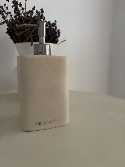 Dozator săpun Villeroy & Boch vintage, anii ’90, cu pompă pentru baie