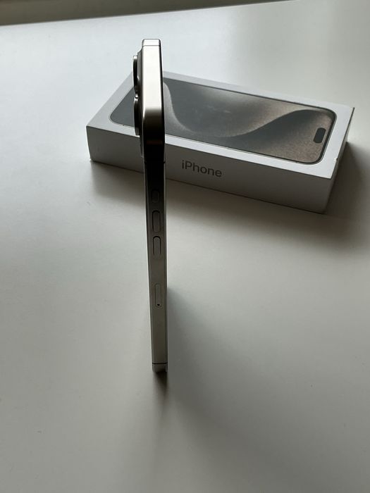 Iphone 15 pro max 256gb natural titanium in garantie
