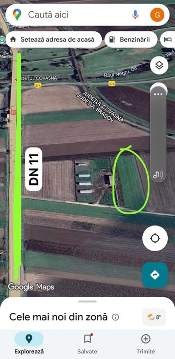 Vant teren in lu ca calnicului