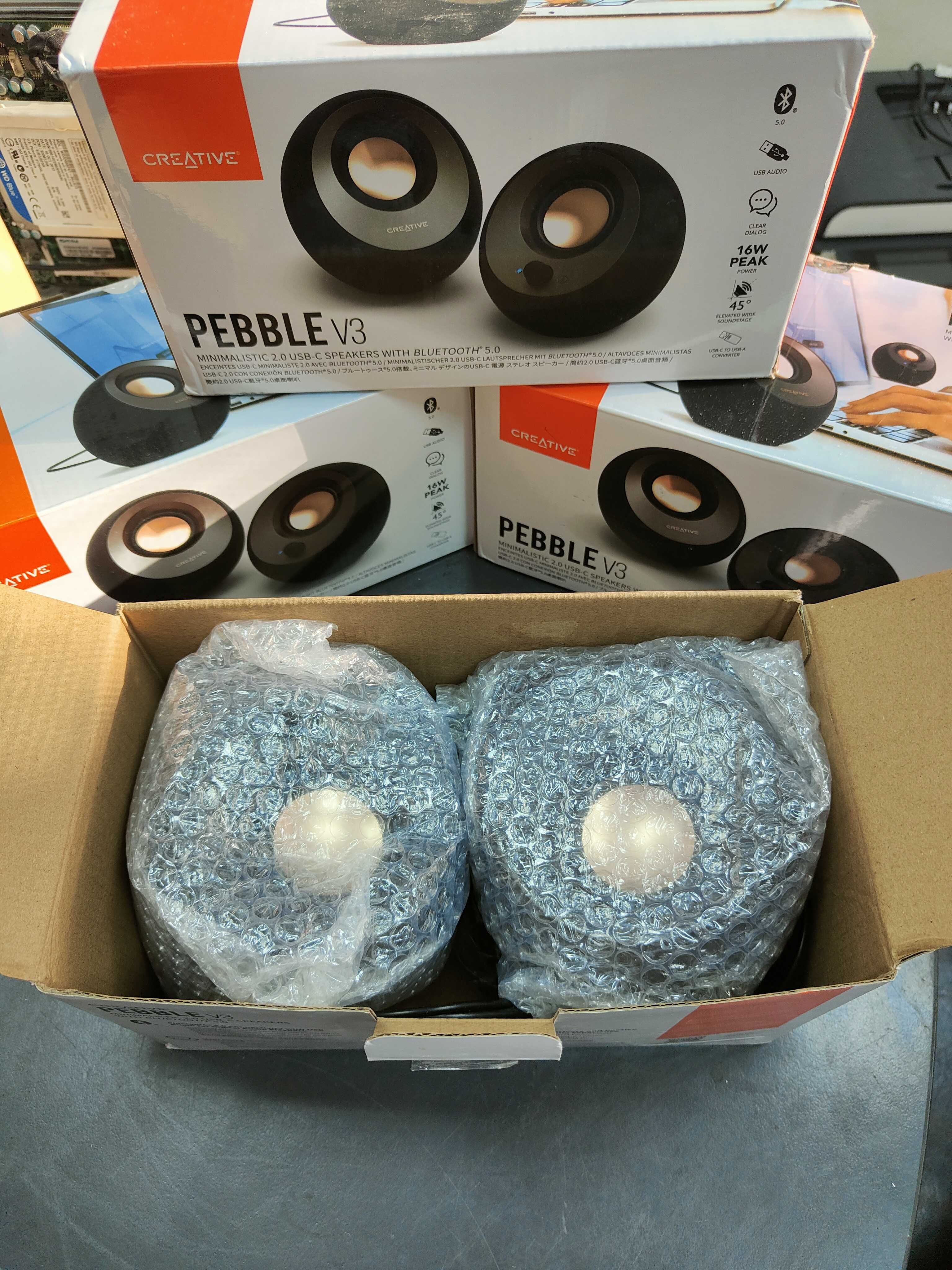 Creative Pebble V3 Bluetooth 5.0, 8W RMS Speakers тонколони