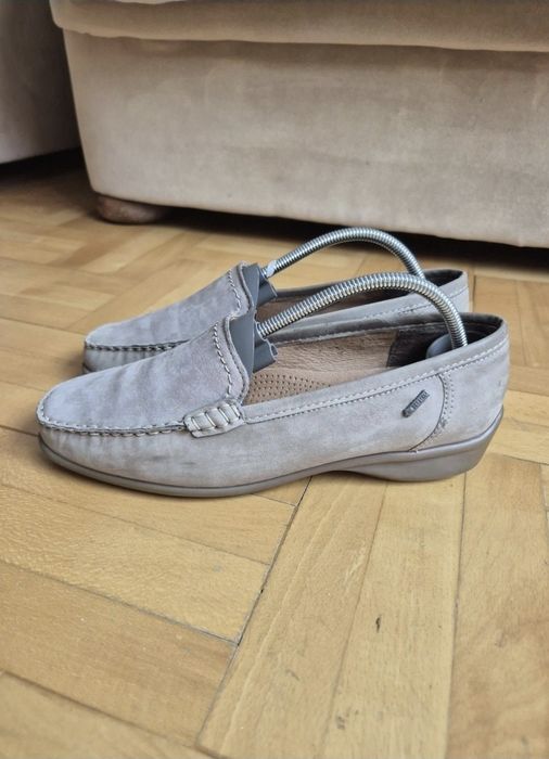 Mocasini Slip-On, Ara, Piele naturală cu Gore-Tex - 38,5