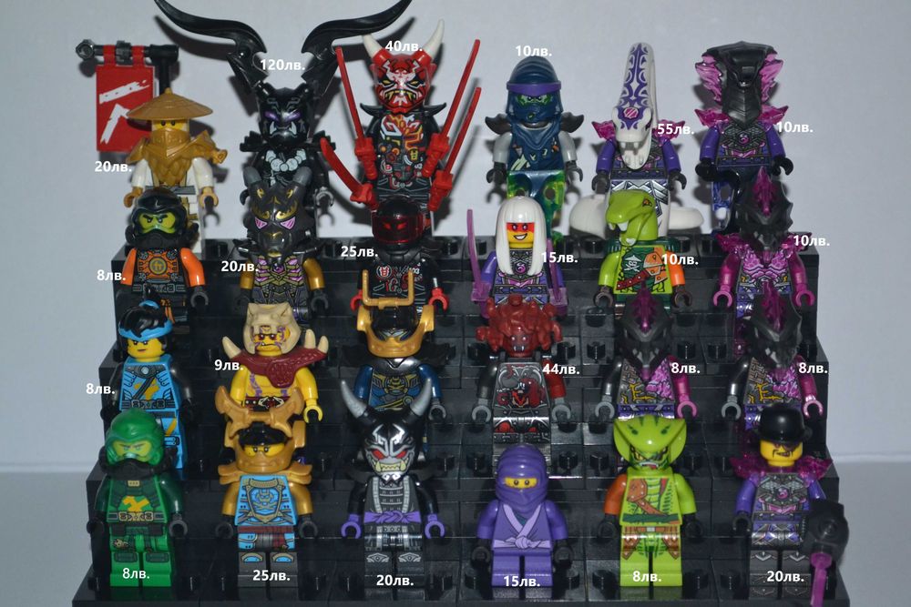 LEGO Ninjago минифигурки {3} / Ниджаго